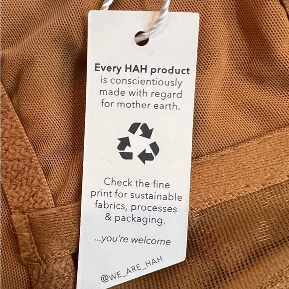 NWT We Are HAH X Free People Wired Bra 30-38A 30A 32A 34A 36A 38A Brown Sugar - Picture 11 of 13